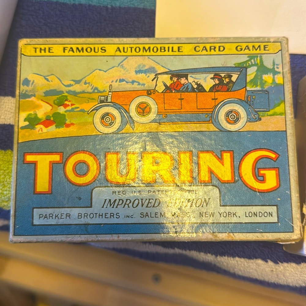 Vintage card game